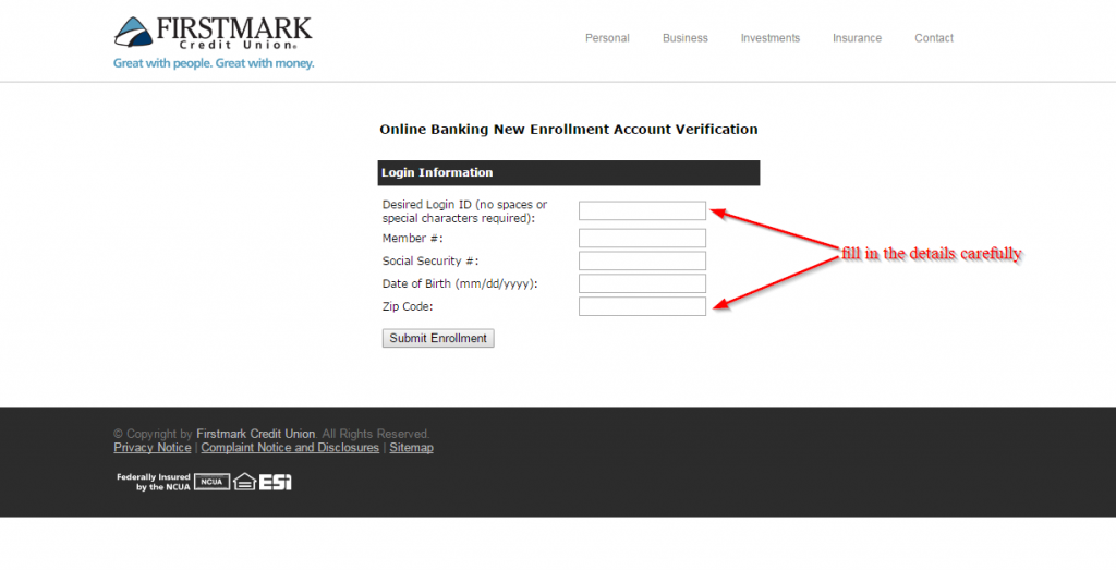 Firstmark Credit Union Online Banking Login ⋆ Login Bank