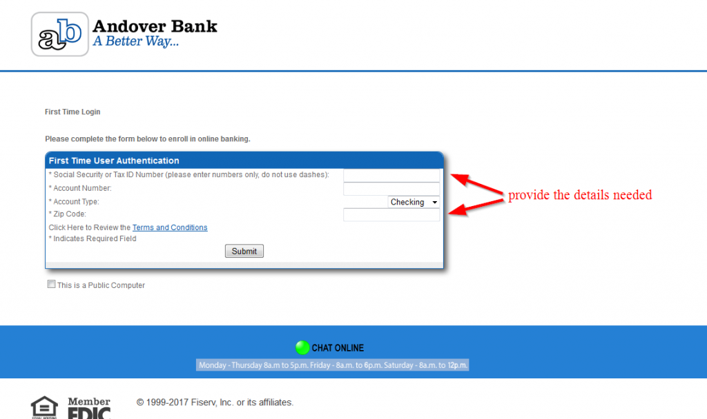 Andover Bank Online Banking Login Login Bank