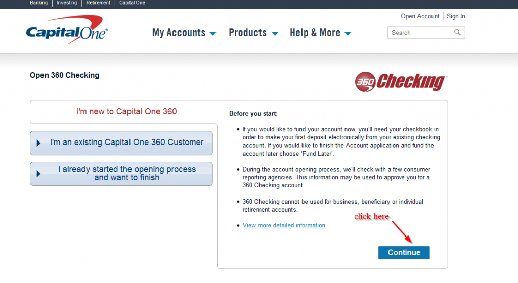 capital one online banking