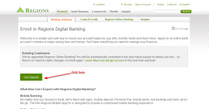 regions online banking sign in