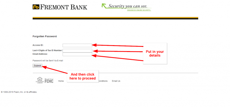 fremont national bank login