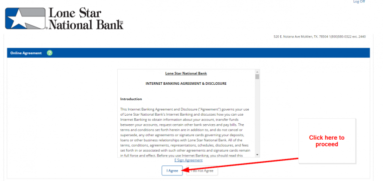 lone star national bank checking account