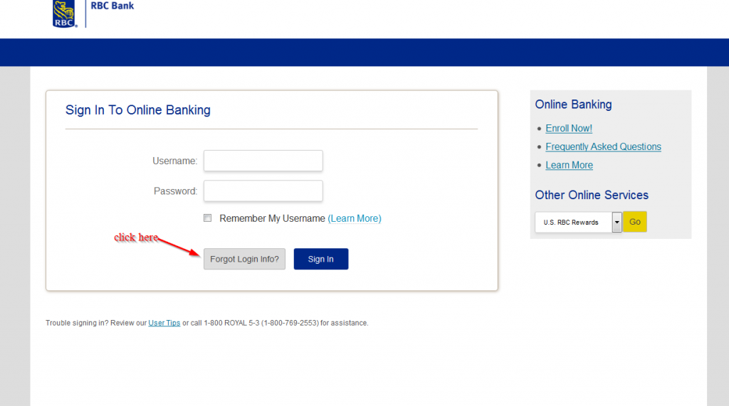 login to royal bank