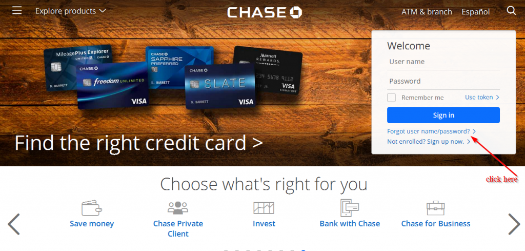 chase online payment