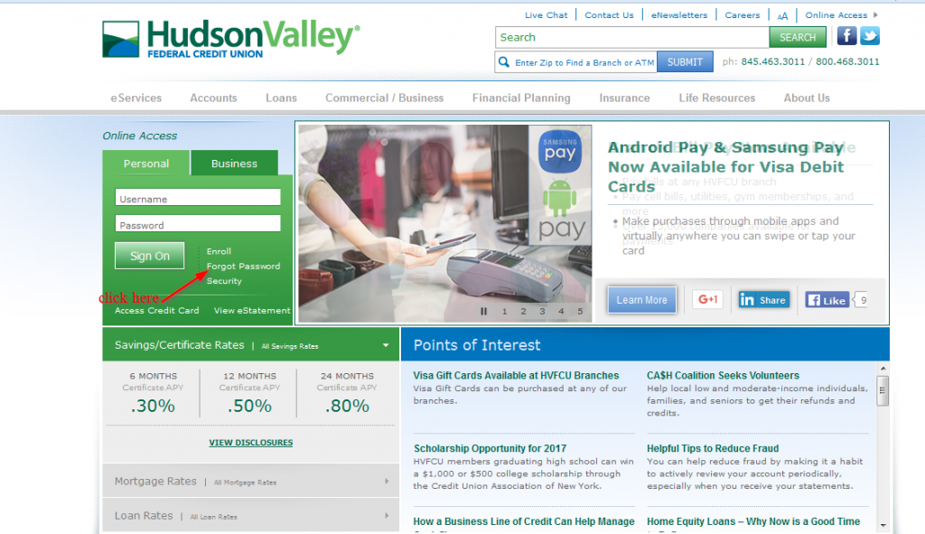 Hudson Valley Federal Credit Union Online Banking Login ⋆ Login Bank