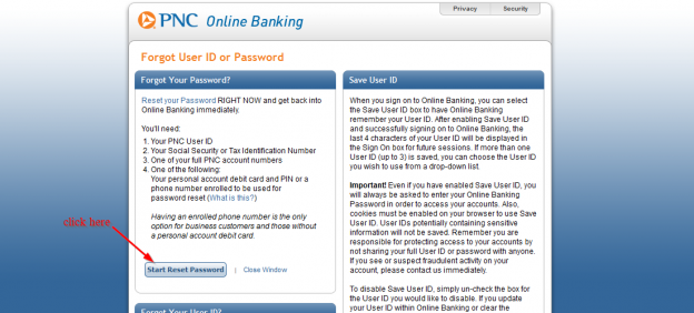 pnc online banking revoked