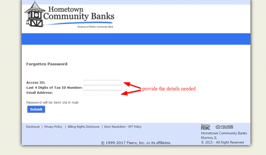 Hometown Community Banks Online Banking Login ⋆ Login Bank