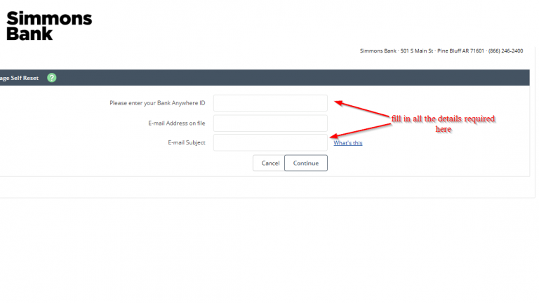 Simmons Bank Online Banking Login ⋆ Login Bank