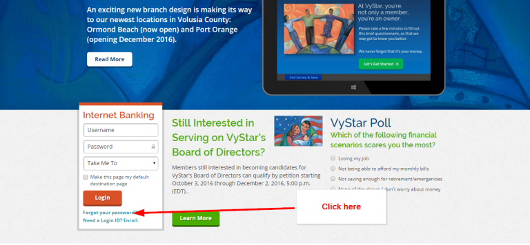 VyStar Credit Union Online Banking Login ⋆ Login Bank